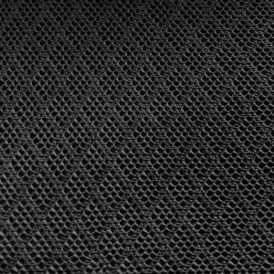 black color mesh fabric