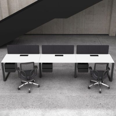 Modern Office Workstation Desks in Dubai for team-oriented workspaces