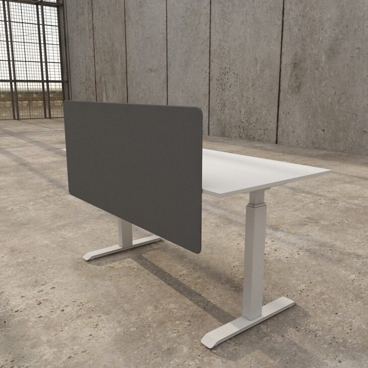 Desk Mounted Screen For Height Adjustable Desk - Image 3
