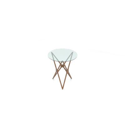 CT9153B Round Glass Coffee Table