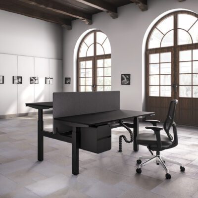 Urban 411 Office Furniture Dubai & Abu Dhabi Face to Face - Height Adjustable Desk