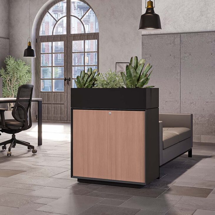 Edge Plus Low Planter Cabinet - Image 1